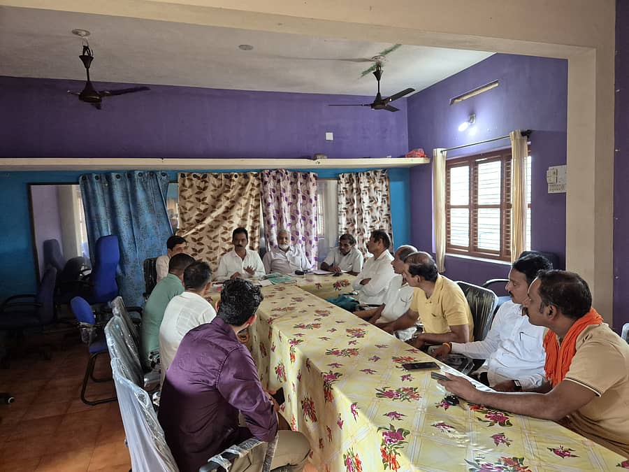 ಗುಂಡ್ಯದಲ್ಲಿ ರೈತರಿಂದ ಸಮಾಲೋಚನೆ ಸಭೆ ನಡೆಯಿತು