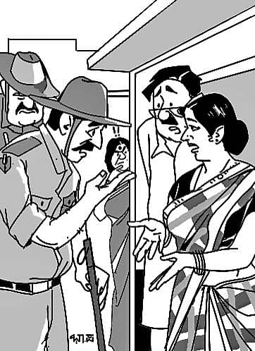 <div class="paragraphs"><p>ಚುರುಮುರಿ: ಮನೆಗೆ ಪೊಲೀಸ್</p></div>