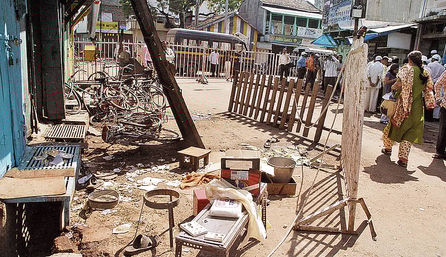 <div class="paragraphs"><p>ಮಾಲೇಗಾಂವ್ ಬಾಂಬ್ ಸ್ಫೋಟದ ನಡೆದ ಸ್ಥಳ</p></div>