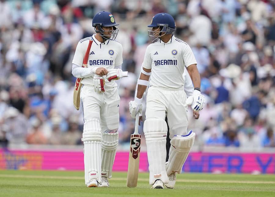 <div class="paragraphs"><p>ಟೀಂ ಇಂಡಿಯಾ ನಾಯಕ ಶುಭಮನ್ ಗಿಲ್ ಹಾಗೂ ಆರಂಭಿಕ ಯಶಸ್ವಿ ಜೈಸ್ವಾಲ್</p></div>