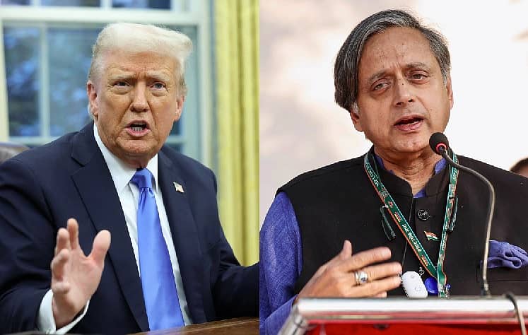 <div class="paragraphs"><p> ಡೊನಾಲ್ಡ್ ಟ್ರಂಪ್ ಮತ್ತು&nbsp;ಶಶಿ ತರೂರ್</p></div>