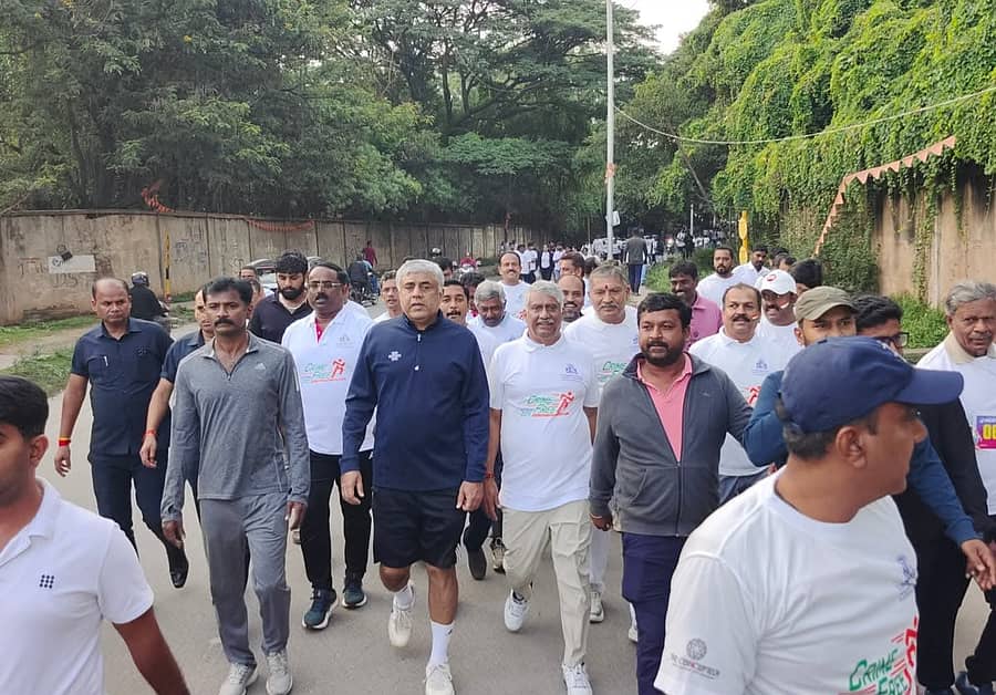 ‘ಅಪರಾಧ ಮುಕ್ತ ಕೆ.ಆರ್.ಪುರ’ಕ್ಕಾಗಿ ಮ್ಯಾರಥಾನ್ ನಡೆಯಿತು