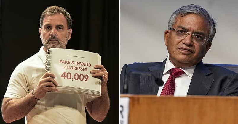 <div class="paragraphs"><p>ರಾಹುಲ್ ಗಾಂಧಿ ಮತ್ತು ಜ್ಞಾನೇಶ್ ಕುಮಾರ್</p></div>