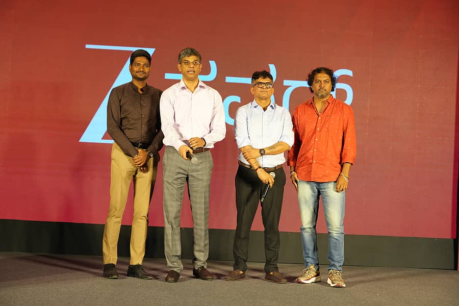 ‘Z ಪವರ್‌’ ಲಾಂಚ್‌ ಕಾರ್ಯಕ್ರಮದಲ್ಲಿ Z ಕನ್ನಡ ಮತ್ತು ZEE5 ಕನ್ನಡ ಬ್ಯುಸಿನೆಸ್‌ ಮುಖ್ಯಸ್ಥ ದೀಪಕ್‌ ಶ್ರೀರಾಮುಲು, ZEELನ ದಕ್ಷಿಣ ಮತ್ತು ಪಶ್ಚಿಮ ಕ್ಲಸ್ಟರ್‌ ಮುಖ್ಯಸ್ಥ ಸಿಜು ಪ್ರಭಾಕರ್‌, ಸುಧೀಂದ್ರ ಭಾರದ್ವಾಜ್‌, ‘Z ಪವರ್‌’ ಬಿಸಿನೆಸ್ ಹೆಡ್ ಭಾಸ್ಕರ್ ಅಯ್ಯರ್ ಇದ್ದರು.  
