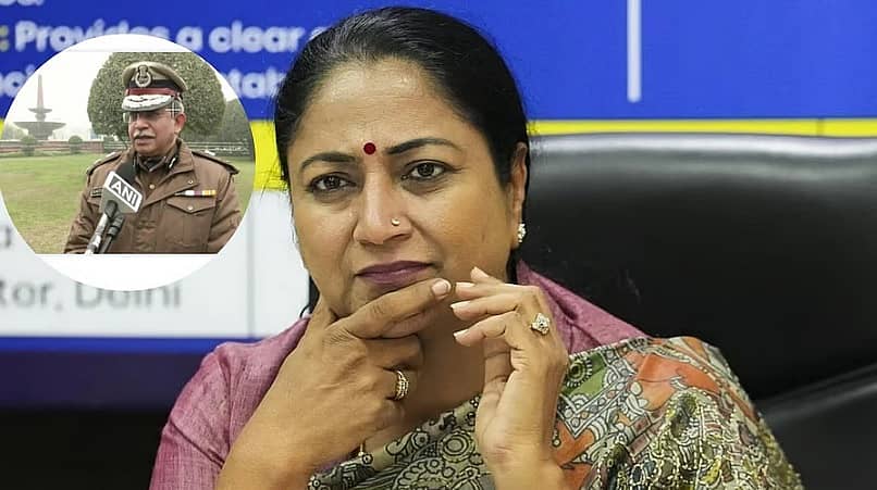 <div class="paragraphs"><p>ಐಪಿಎಸ್‌ ಅಧಿಕಾರಿ ಸತೀಶ್‌ ಗೋಲ್ಚಾ ಮತ್ತು&nbsp;ದೆಹಲಿ ಮುಖ್ಯಮಂತ್ರಿ ರೇಖಾ ಗುಪ್ತಾ</p></div>