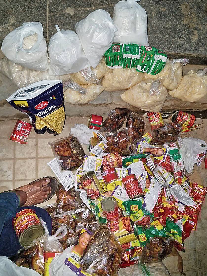 ಆಹಾರ ಪೊಟ್ಟಣಗಳಲ್ಲಿ ಸಾಗಿಸುತ್ತಿದ್ದ ಡ್ರಗ್ಸ್‌