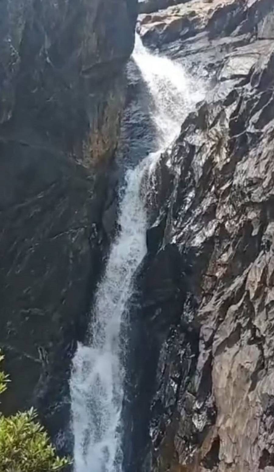 ಹೊಸನಗರ ತಾಲ್ಲೂಕು ಕುಂಚಿಕಲ್‌ ಜಲಪಾತದ ಸೊಬಗಿನ ನೋಟ 