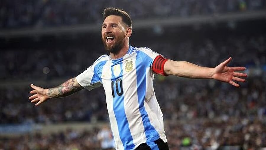 Lionel Messi Ramp Walk: ರ್‍ಯಾಂಪ್ ಮೇಲೆ ಹೆಜ್ಜೆಹಾಕಲಿರುವ ಮೆಸ್ಸಿ, ಸೊರೇಝ್