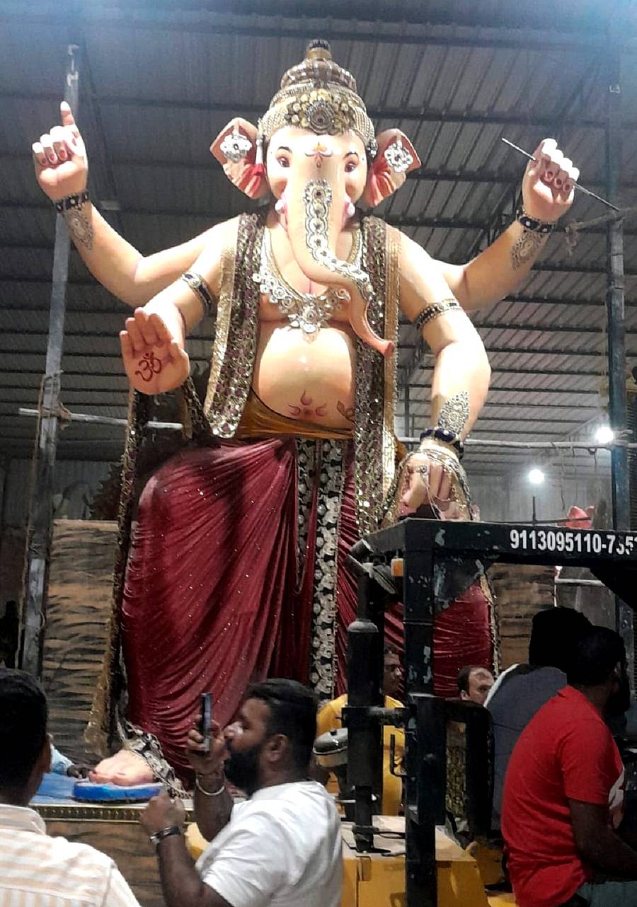 ಹುಬ್ಬಳ್ಳಿಯ ದಾಜಿಬಾನಪೇಟೆಯಲ್ಲಿ ಪ್ರತಿಷ್ಠಾಪನೆಯಾಗಲಿರುವ ಹುಬ್ಬಳ್ಳಿ ಕಾ ರಾಜಾ