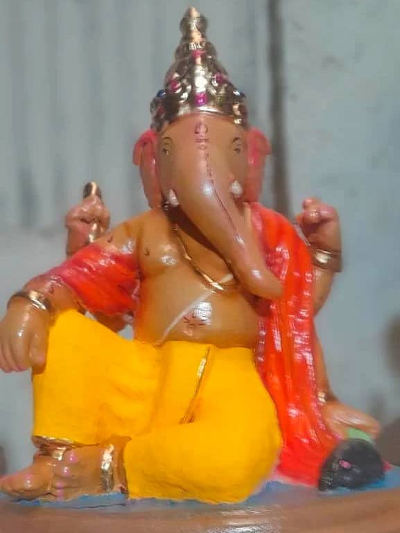 <div class="paragraphs"><p>ಲಕ್ಷ್ಮೇಶ್ವರದ ಮಣ್ಣಿನ ಕೋಟೆ ಕಟ್ಟದಲ್ಲಿ ಇರುವ ಎರಡನೂರು ವರ್ಷಗಳ ಹಿಂದಿನ ಕಿಟ್ಟದ ಗಣಪ</p></div>