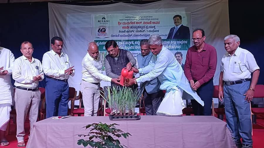 ಮುಧೋಳದ ಅಂಬೇಡ್ಕರ್ ಭವನದಲ್ಲಿ ಸೋಮವಾರ ನಡೆದ ಕಾರ್ಯಾಗಾರವನ್ನು ಗಣ್ಯರು ಉದ್ಘಾಟಿಸಿದರು