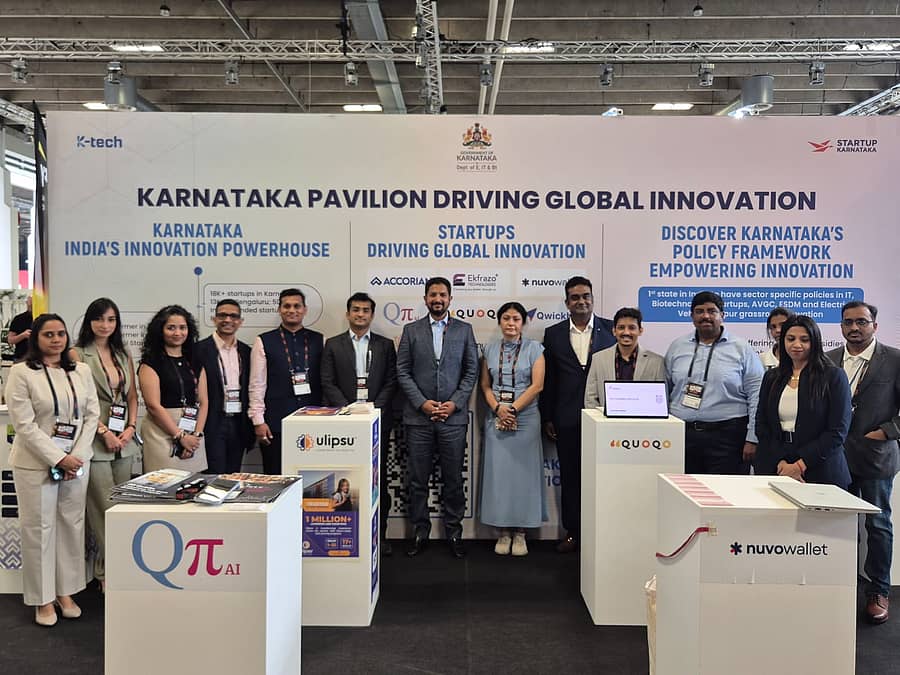 ಡೆನ್ಮಾರ್ಕ್ ದೇಶದ ರಾಜಧಾನಿ ಕೋಪನ್ಹೇಗನ್ ನಗರದ ಬೆಲ್ಲಾ ಸೆಂಟರ್ನಲ್ಲಿ "ಕರ್ನಾಟಕ ಪೆವಿಲಿಯನ್ ಡ್ರೈವಿಂಗ್ ಗ್ಲೋಬಲ್ ಇನೋವೇಷನ್" ಕಾರ್ಯಕ್ರಮದಲ್ಲಿ ಶಾಸಕ ಶರತ್ ಬಚ್ಚೆಗೌಡ ಪಾಲ್ಗೊಂಡಿದ್ದ ಸಂದರ್ಭ