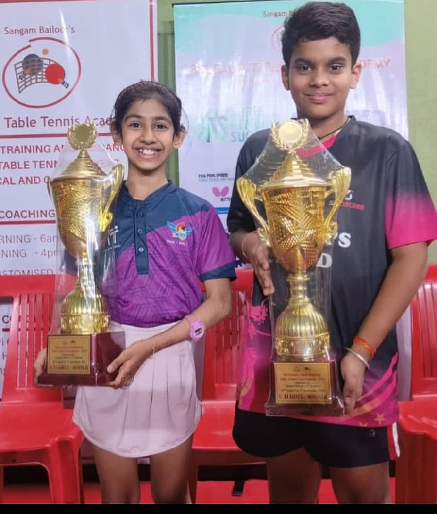 ಸಾಕ್ಷ್ಯಾ ಸಂತೋಷ್ ಮತ್ತು ಶಾರ್ವಿಲ್‌