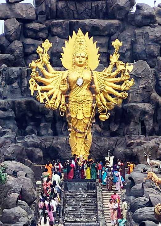 ಚನ್ನಪಟ್ಟಣ ತಾಲ್ಲೂಕಿನ ಗೌಡಗೆರೆಯ ಚಾಮುಂಡೇಶ್ವರಿ 