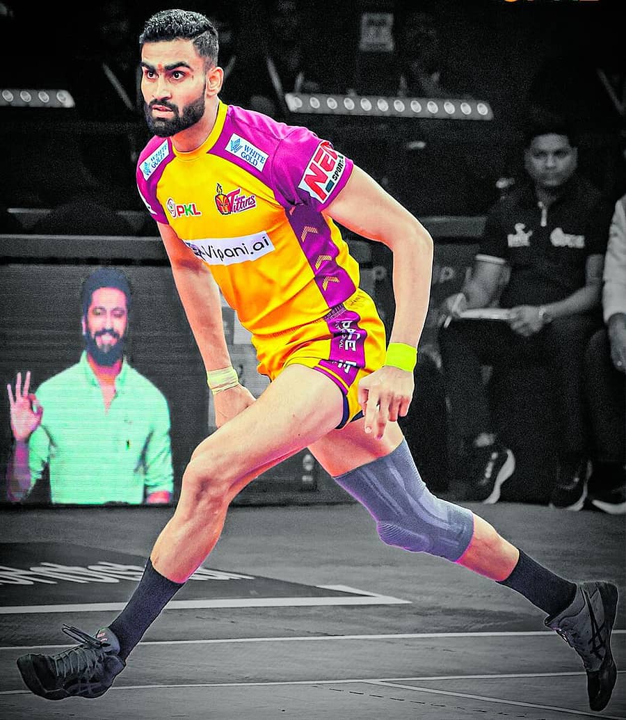<div class="paragraphs"><p>ತೆಲುಗು ಟೈಟನ್ಸ್‌ ತಂಡದ ನಾಯಕ ಭರತ್‌ ಹೂಡಾ</p></div>