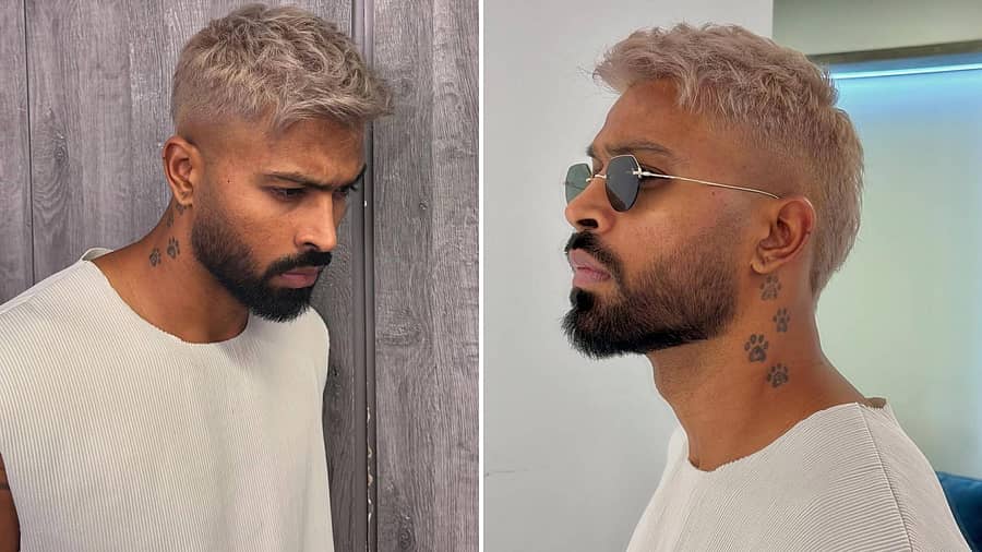 <div class="paragraphs"><p>ಕೇಶ ವಿನ್ಯಾಸ ಬದಲಿಸಿದ ಹಾರ್ದಿಕ್ ಪಾಂಡ್ಯ</p></div>