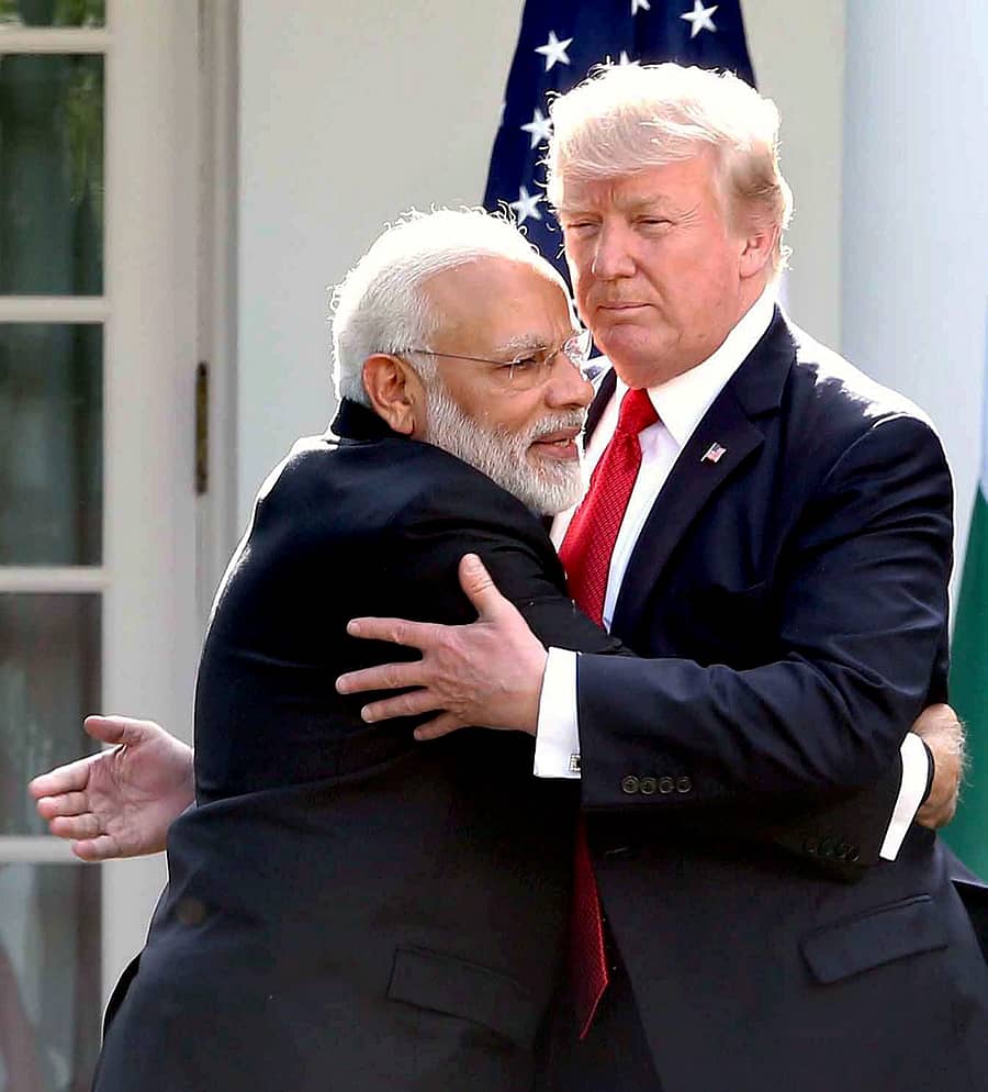 ಮೋದಿ ಹಾಗೂ ಟ್ರಂಪ್ –ಸಂಗ್ರಹ ಚಿತ್ರ