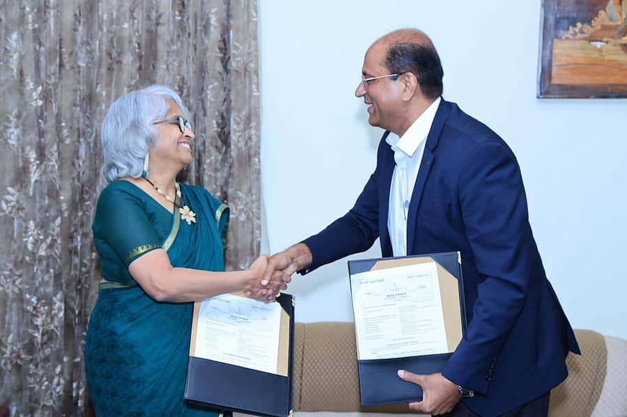 ಡಾ. ಪ್ರತಿಮಾ ಮೂರ್ತಿ ಹಾಗೂ ಉನ್ನಿಕೃಷ್ಣನ್ ಅವರು ಒಡಂಬಡಿಕೆ ಪತ್ರ ವಿನಿಮಯ ಮಾಡಿಕೊಂಡರು