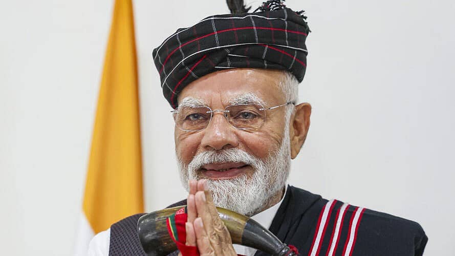 <div class="paragraphs"><p>ಮೀಜೊರಾಂನ ಐಜ್ವಾಲ್‌ನಲ್ಲಿ ಪ್ರಧಾನಿ ನರೇಂದ್ರ ಮೋದಿ</p></div>