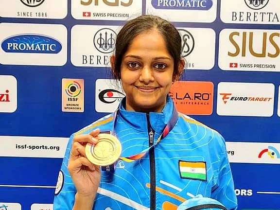 <div class="paragraphs"><p>ಕಂಚಿನ ಪದಕದೊಂದಿಗೆ&nbsp;ಮೇಘನಾ ಸಜ್ಜನರ್</p></div>