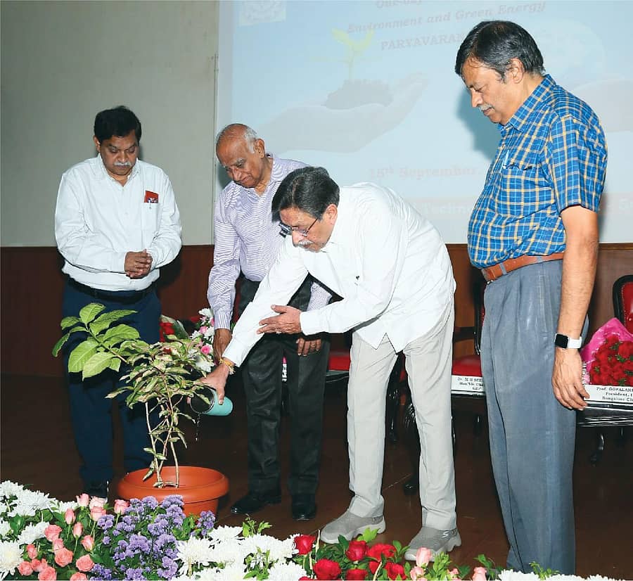 ರಾಮಯ್ಯ ಇನ್ಸ್ಟಿಟ್ಯೂಟ್ ಆಫ್ ಟೆಕ್ನಾಲಜಿಯಲ್ಲಿ ‘ಪರ್ಯಾವರಣ 2025’ಯನ್ನು ಎಂ.ಆರ್. ಸೀತಾರಾಂ ಉದ್ಘಾಟಿಸಿದರು