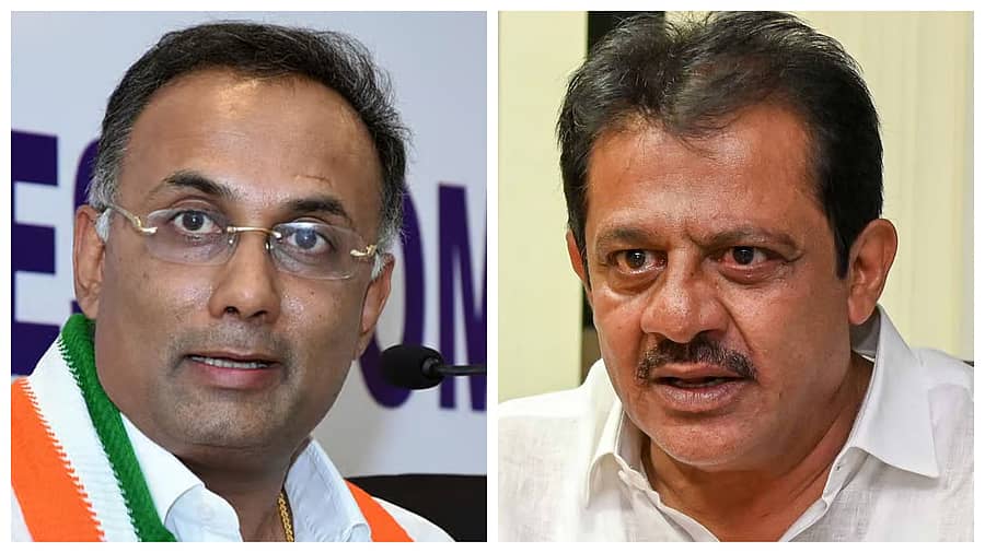 <div class="paragraphs"><p>ಆರೋಗ್ಯ ಸಚಿವ ದಿನೇಶ್ ಗುಂಡೂರಾವ್,&nbsp;ವಸತಿ ಸಚಿವ ಜಮೀರ್ ಅಹಮ್ಮದ್ ಖಾನ್</p></div>