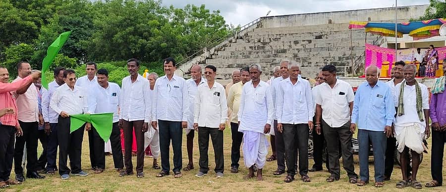 ಯಾದಗಿರಿಯಲ್ಲಿ ಈಚೆಗೆ ನಡೆದ ಹಿರಿಯ ನಾಗರಿಕರಿಗೆ ವಿವಿಧ ಕ್ರೀಡೆ ಹಾಗೂ ಸಾಂಸ್ಕೃತಿಕ ಸ್ಪರ್ಧೆಯಲ್ಲಿ ಪಾಲ್ಗೊಂಡಿದ್ದ ಹಿರಿಯ ನಾಗರಿಕರು