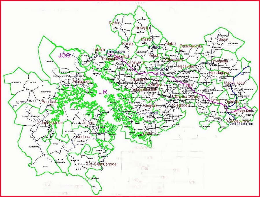 ಸಾಗರದ ಭೂಪಟ