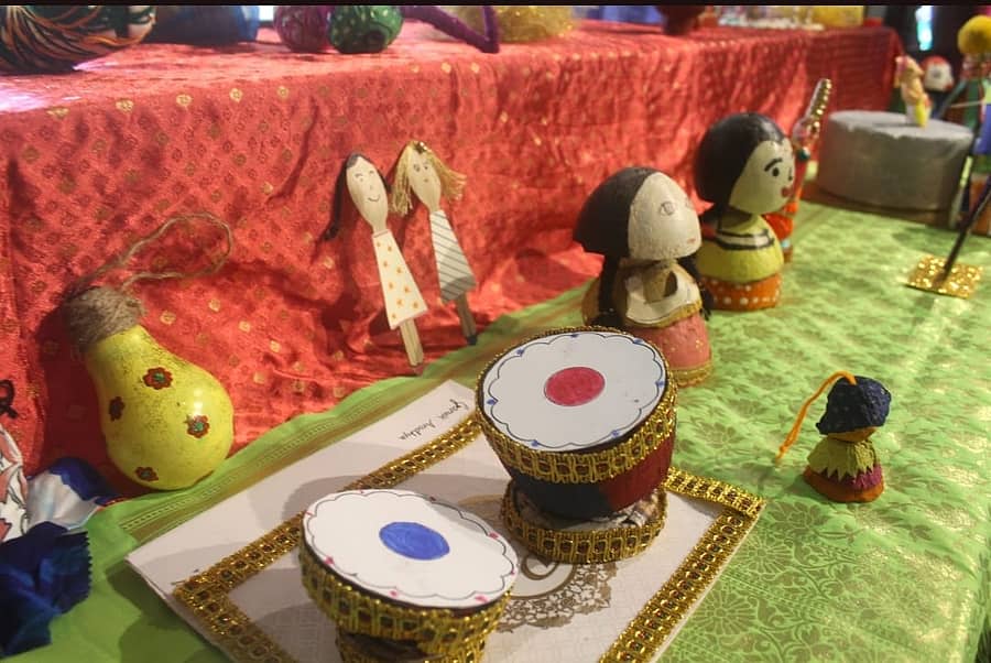 ಮಕ್ಕಳು ತಯಾರಿಸಿರುವ ಗೊಂಬೆ