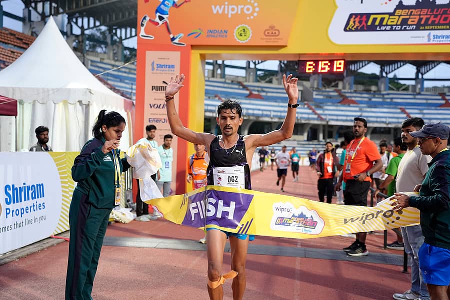 ಪುರುಷರ ಮ್ಯಾರಥಾನ್‌ನಲ್ಲಿ ಚಿನ್ನ ಗೆದ್ದ ಪ್ರದೀಪ್ ಸಿಂಗ್ ಚೌಧರಿ