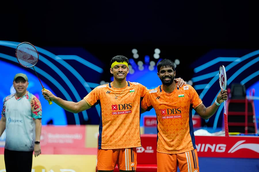 <div class="paragraphs"><p>ಚಿರಾಗ್ ಶೆಟ್ಟಿ ಮತ್ತು ಸಾತ್ವಿಕ್ಸಾಯಿರಾಜ್ ರಣಕಿರೆಡ್ಡಿ </p></div>