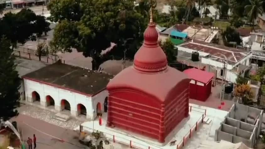 <div class="paragraphs"><p>ತ್ರಿಪುರಾದ ಅಗರ್ತಲಾ ಜಿಲ್ಲೆಯಲ್ಲಿರುವ ತ್ರಿಪುರೇಶ್ವರಿ ದೇವಾಲಯ</p></div>