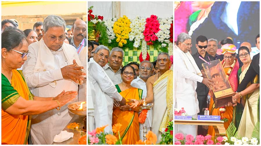 <div class="paragraphs"><p>ಬಾನು ಮುಷ್ತಾಕ್ ಅವರಿಂದ ನವರಾತ್ರಿ ಉತ್ಸವಕ್ಕೆ ವಿಧ್ಯುಕ್ತ ಚಾಲನೆ</p></div>