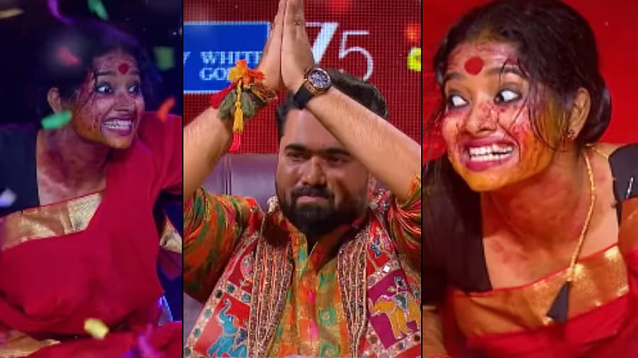 <div class="paragraphs"><p><strong>ಮಹಾನಟಿ ಸ್ಪರ್ಧಿ ವಂಶಿ ಹಾಗೂ ನಟ, ನಿರ್ದೇಶಕ ತರುಣ್ ಕಿಶೋರ್ ಸುಧೀರ್</strong></p></div>