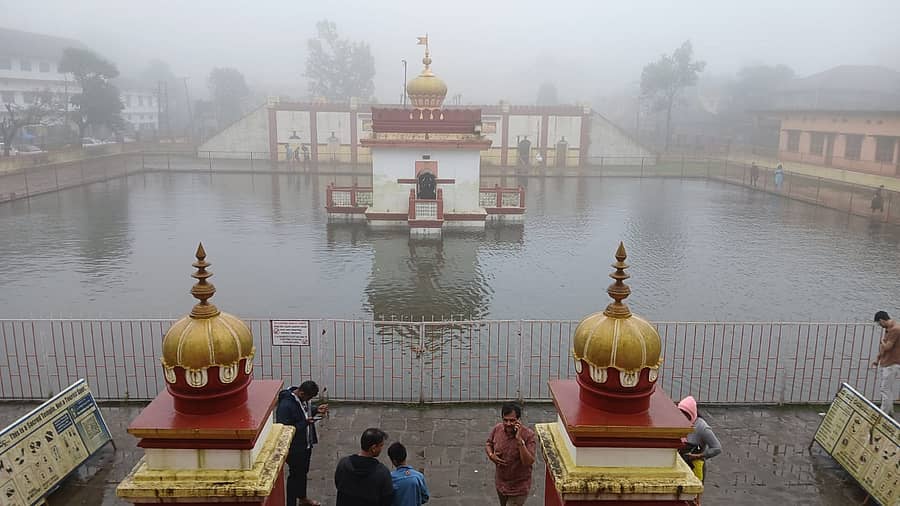 ಮಡಿಕೇರಿಯ ಓಂಕಾರೇಶ್ವರ ದೇಗುಲದ ಕಲ್ಯಾಣಿ