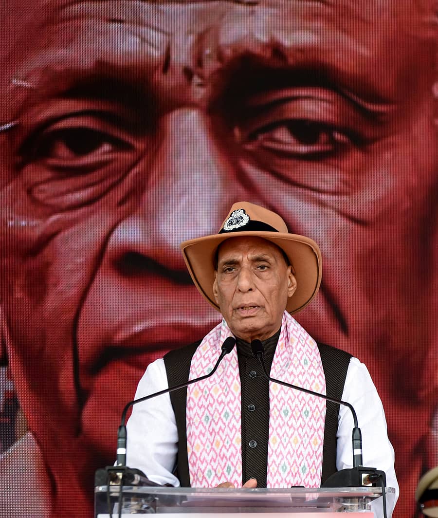 ರಾಜನಾಥ ಸಿಂಗ್–ಪಿಟಿಐ ಚಿತ್ರ