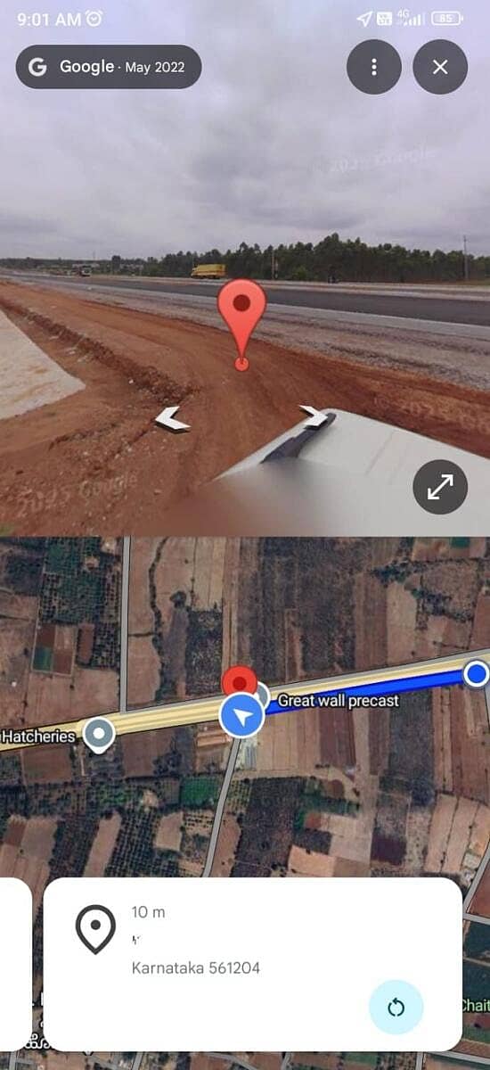 <div class="paragraphs"><p>ದೊಡ್ಡಬಳ್ಳಾಪುರ ತಾಲ್ಲೂಕಿನಲ್ಲಿ ಸಮೀಕ್ಷೆದಾರರಿಗೆ ಮನೆಗಳು ಇರುವ ಸ್ಥಳವೆಂದು ರಾಷ್ಟ್ರೀಯ ಹೆದ್ದಾರಿ ತೋರಿಸುತ್ತಿರುವ ಪುತ್ರ ರೂಟ್‌ ಮ್ಯಾಪ್‌</p></div>