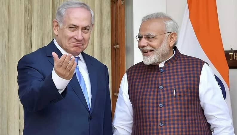 <div class="paragraphs"><p>ಇಸ್ರೇಲ್ ಪ್ರಧಾನಿ&nbsp;ಬೆಂಜಮಿನ್  ನೆತನ್ಯಾಹು ಮತ್ತು ನರೇಂದ್ರ ಮೋದಿ</p></div>