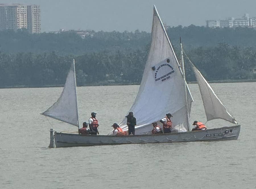 ಎನ್ಸಿಸಿ ಕೆಡೆಟ್ಗಳ ಸಾಗರ ನೌಕಾಯಾನ
