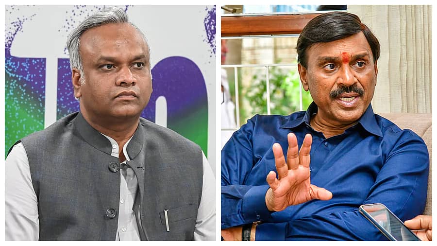 <div class="paragraphs"><p>ಸಚಿವ ಪ್ರಿಯಾಂಕ್‌ ಖರ್ಗೆ ಹಾಗೂ ಶಾಸಕ ಜನಾರ್ದನ ರೆಡ್ಡಿ</p></div>