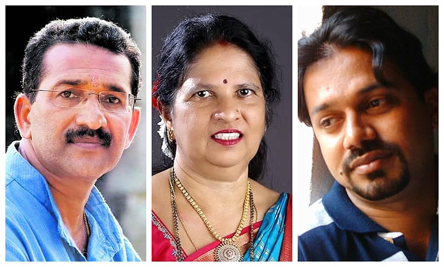 <div class="paragraphs"><p>ವಿ.ಕೆ.ವಿಟ್ಲ, ರಾಜೇಶ್ವರಿ, ವೆಂಕಿ ಪಲಿಮಾರು&nbsp;</p></div>