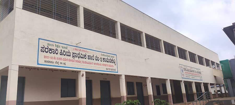 ಧಾರವಾಡದ ಕಾಮನಕಟ್ಟಿಯಲ್ಲಿ ಸಿಎಸ್‌ಆರ್‌ ಅನುದಾನದಲ್ಲಿ ನಿರ್ಮಿಸಿರುವ ಸರ್ಕಾರಿ ಹಿರಿಯ ಪ್ರಾಥಮಿಕ ಶಾಲೆ ನಂ–2ರ ಕೊಠಡಿಗಳು