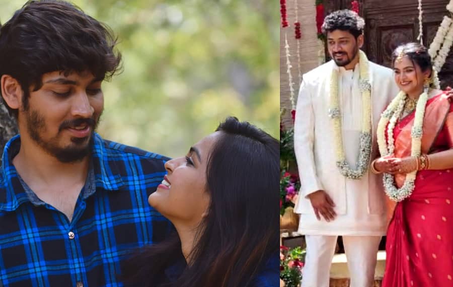 <div class="paragraphs"><p>ಸುಹಾನಾ ಸಯ್ಯದ್ ಹಾಗೂ ನಿತಿನ್ ದಂಪತಿ</p></div>