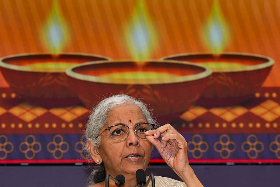 ನಿರ್ಮಲಾ ಸೀತಾರಾಮನ್ –ಪಿಟಿಐ ಚಿತ್ರ