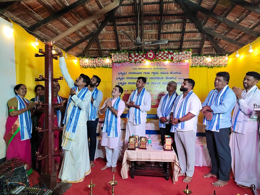 ಪರಂಡೆಯ ಯುಬಿಎಂಸಿ ಶಾಲೆಯಲ್ಲಿ ಗೂಡುದೀಪ ಸಂಗಮ ನಡೆಯಿತು