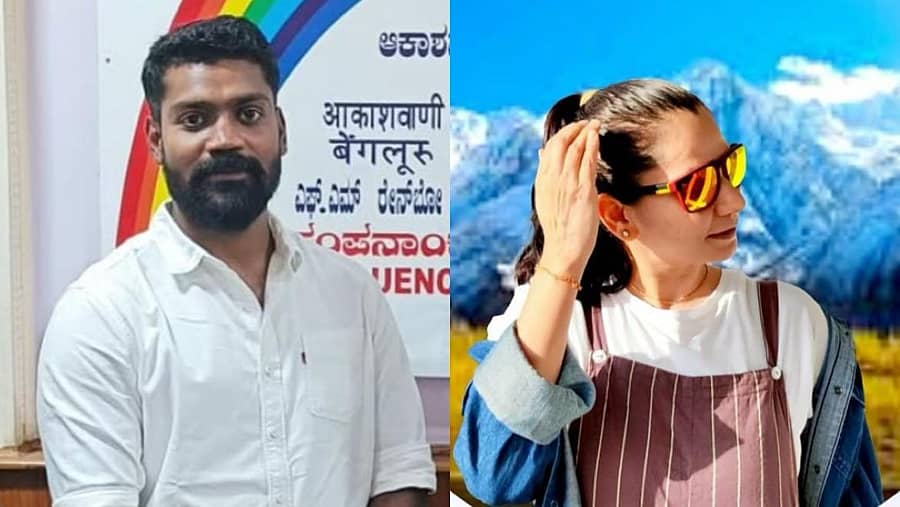 <div class="paragraphs"><p>ಮನೋಜ್ ಮತ್ತು ಆತನ ಪತ್ನಿ ಆರತಿ ಶರ್ಮಾ</p></div>