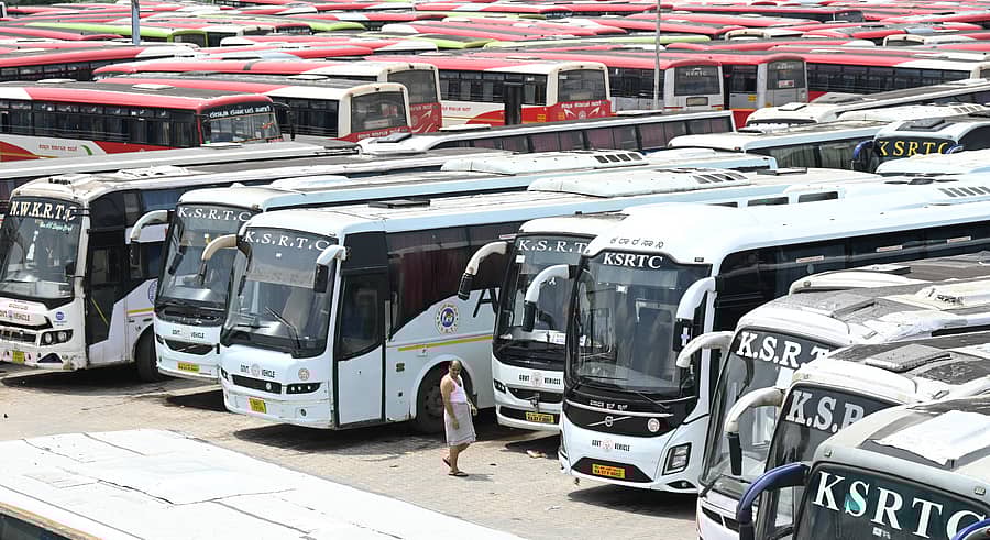ಕೆಎಸ್ಆರ್ಟಿಸಿ ಬಸ್ಗಳು (ಸಾಂದರ್ಭಿಕ ಚಿತ್ರ)