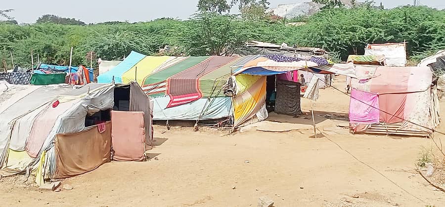 ಅಲೆಮಾರಿ ಸಮುದಾಯದ ಗುಡಿಸಲು (ಸಾಂದರ್ಭಿಕ ಚಿತ್ರ)