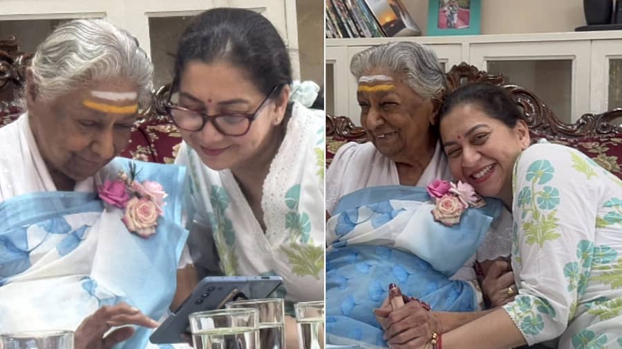 <div class="paragraphs"><p>ಗಾಯಕಿ ಎಸ್. ಜಾನಕಿ, ನಟಿ ಸುಧಾರಾಣಿ</p></div>