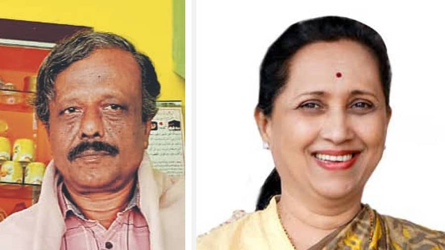 <div class="paragraphs"><p>ಅಶೋಕ ಚಂದರಗಿ, ರಾಜಶ್ರಿ ಯಾದವ (ಹಲಗೇಕರ)</p></div>